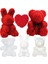 Şerit A09 LED Gül Teddy Bear Sevgililer Günü Hediyesi Dıy Doğum Günü Hediyesi Polistiren Strafor Ayı Bunny Kalp Kalıp Paskalya Için (Yurt Dışından) 2