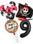 13 Adet Set 9 Korsan Gemisi Doğum Günü Partisi Malzemeleri Kafatası Numarası Balon Tabaklar Peçeteler Bebek Duş Parti Iyilik Banner Kek Süslemeleri Çocuklar (Yurt Dışından) 1