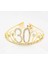 Altın-30 Metal Taç Prenses Hairband Doğum Günü Tiara Dekor Düğün Kadın Yıldönümü Partisi Süslemeleri 16TH 18TH 21TH 30TH 40TH (Yurt Dışından) 1