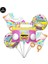 5 Adet Balonlar 1 Paket Neon Pipet Renkli Plastik Pipet 90'lar Neon Retro Parti Siyah Işık Parti Çocuklar Glow Doğum Günü Dekorasyon (Yurt Dışından) 1