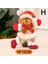 H Yeni Noel Süsleri Noel Ağacı Asılı Dıy Noel Hediyesi Noel Baba Kardan Adam Ağacı Kolye Bebek Asın Parti Dekorasyon (Yurt Dışından) 1