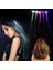 1 Adet Çok Renkli LED Firkete Light Up Örgü Flaş LED Örgü Aydınlık Fiber Optik Firkete Noel Partisi Bar Şapkalar Новогодние Украшения 2022 (Yurt Dışından) 2