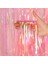 Pembe Zemin Kare Perdeler Bekarlığa Veda Partisi Glitter Tinsel Saçak Bebek Duş Doğum Günü Düğün Yıldönümü Dekorasyon (Yurt Dışından) 1