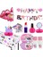 Top B04 Makyaj Doğum Günü Partisi Dekor Kadın Kızlar Favor Spa Makyaj Tek Kullanımlık Sofra Seti Bebek Duş Doğum Günü Bekarlığa Veda Partisi Malzemeleri (Yurt Dışından) 2