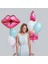 Top B04 Makyaj Doğum Günü Partisi Dekor Kadın Kızlar Favor Spa Makyaj Tek Kullanımlık Sofra Seti Bebek Duş Doğum Günü Bekarlığa Veda Partisi Malzemeleri (Yurt Dışından) 5
