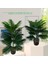 50 cm -9LEAVES Yapay Bitkiler Palmiye Ağacı Dağınık Kuyruk Sahte Bitkiler Saksı Tropikal Ağaç Yaprakları Düğün Parti Ev Bahçe Ofis Dekorasyonu (Yurt Dışından) 3