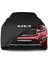 Kia Sorento 3 (2014 - 2020) Siyah Kumaş Araba Branda Logolu Kumaş Araba Brandası Penye Oto Branda 1