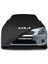 Kia Ceed 1 Hatchback (2007 - 2012) Siyah Kumaş Araba Branda Logolu Kumaş Araba Brandası Penye Oto Branda 1