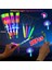 Düz Sap 5 Adet 1/5/10 Adet Inanılmaz Işık Oyuncak Ok Helikopter Dönen LED Uçan Oyuncak Parti Eğlenceli Hediye Çocuklar Için Lastik Bant Mancınık (Yurt Dışından) 2