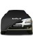 Kia Rio 2 Hatchback JB(2005 - 2009) Siyah Kumaş Araba Branda Logolu Kumaş Araba Brandası Penye Oto Branda 1