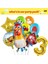 Tablecloth-1pcs Çiftlik Hayvanları Parti Dekorasyon Balonları Karikatür Inek Tavuk Domuz Kağıt Sofra Zemin Bebek Duş Çocuk Doğum Günü Partisi Malzemeleri (Yurt Dışından) 3