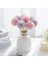 Mavi 5 Parça 5 Adet Ipek Topu Krizantem Düğün Yapay Çiçek Noel Dekor Vazo Ev Scrapbooking Çiçek Aranjmanı Aksesuarları (Yurt Dışından) 2