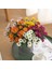 A-38YELLOW Yapay Çiçekler Bitkiler 31 cm Güneş Çiçeği Renkli Küçük Papatya Ipek Ev Bahçe Dekorasyon Krizantem Düğün Dıy Parti (Yurt Dışından) 5