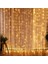 Sıcak Beyaz 3M x 1M 100LED Festoon Noel Perde Işık Çelenk Ev Noel Süs Noel Hediyeleri Için Mutlu Noel Dekor Navidad 2023 Yeni Yıl 2024 (Yurt Dışından) 1