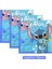 6 Adet Numarası 2 Lilo ve Stitch Doğum Günü Dekorasyon Dikiş Kek Topper Arka Plan Banner 3D Balon Çocuklar Erkek Kız Bebek Duş Malzemeleri (Yurt Dışından) 3