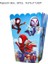 Patlamış Mısır Kutusu-6 Adet Örümcek Adam ve Arkadaşı Tema Spidey Doğum Günü Partisi Dekorasyon Tek Kullanımlık Sofra Plaka Kek Topper Çocuklar Boy Parti Malzemeleri (Yurt Dışından) 1