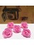 Köpük Gül Koyu Pembe 25 Adet 25-250 Adet Yapay Gül Kafaları Köpük 3.5 cm Yapay Çiçekler Gül Ayı Sevgililer Hediye Için Düğün Parti Çiçek Süslemeleri (Yurt Dışından) 1