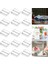 5X3X1CM 1 Adet Akrilik Standlar Yer Kartı Sahipleri Masa Numarası Standları Şeffaf Kart Ekran Standı Masa Düğün Fotoğrafları Ofis Ev (Yurt Dışından) 3