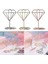 Gül Altın-Type2-5pcs Moda Masaüstü Dekorasyon Kağıt Kelepçesi Gül Altın Kalp Şekli Masa Numaraları Tutucu Yer Kartı Kelepçeleri Standı Fotoğraf Klipleri (Yurt Dışından) 3