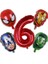 Açık Sarı 5 Adet Marvel Süper Kahraman Balon Örümcek Adam Alüminyum Folyo Balonlar Çocuklar Doğum Günü Partisi Dekorasyon Bebek Duş Demir Adam Balonlar (Yurt Dışından) 1