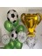 Neon Altın Kupa 18 Inç Futbol Yıldızı Folyo Balonlar Erkek Adam Doğum Günü Partisi Dekoru Spor Oyunları Hava Topları Globos Bebek Duş Malzemeleri (Yurt Dışından) 3