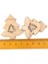 Stil 1 Mix Ahşap Noel Ağacı Desen Asılı Süsleme Charm Scrapbooking El Yapımı Aksesuar Ev Dekorasyon Dıy 44MM 10 Adet (Yurt Dışından) 1