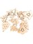 Stil 1 Mix Ahşap Noel Ağacı Desen Asılı Süsleme Charm Scrapbooking El Yapımı Aksesuar Ev Dekorasyon Dıy 44MM 10 Adet (Yurt Dışından) 3