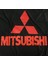 Mitsubishi Colt 7 (2023 - ) Siyah Kumaş Araba Branda Logolu Kumaş Araba Brandası Penye Oto Branda 2