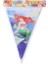 Banner Küçük Denizkızı Prenses Ariel Sofra Parti Malzemeleri Kız Doğum Günü Partisi Süslemeleri Balon Kağıt Tabak Bardak Masa Örtüsü (Yurt Dışından) 1