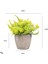 Stil 4 Mini Yapay Çiçekler Bitkiler Bonsai Masa Süsü Küçük Simüle Ağaç Saksı Bitkileri Sahte Çiçekler Ofis Masası Saksı Süs Ev (Yurt Dışından) 1