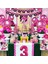 Balon-7 Adet Disney Minnie Mouse 1st Doğum Günü Dekor Bebek Kız Iyilik Parti Dekoru Bebek Kız Için Diy Doğum Günü Balon Dekor Bebek Duş Hediyeleri (Yurt Dışından) 4