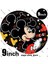 Peçeteler 20 Adet Disney Mickey Parti Dekorasyon Mickey Tema Karikatür Sofra Kağıt Bardak Tabak Peçeteler Çocuklar Parti Doğum Günü Dekor Malzemeleri Şekeri (Yurt Dışından) 4