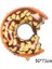 Donuts Siyah Altın Renkli Şeker Folyo Balonlar Lolipop Helyum Balonları Bebek Duş Doğum Günü Düğün Parti Malzemeleri Noel Dekorasyon Globos (Yurt Dışından) 1