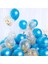 Set 28 18 Adet 10 Inç Pembe Altın Gümüş Krom Lateks Balon Düğün Doğum Günü Navidad Parti Süslemeleri Helyum Konfeti Globos Bebek Duş (Yurt Dışından) 1