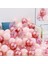 Set 28 18 Adet 10 Inç Pembe Altın Gümüş Krom Lateks Balon Düğün Doğum Günü Navidad Parti Süslemeleri Helyum Konfeti Globos Bebek Duş (Yurt Dışından) 5