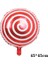 Mını Dounts P Renkli Şeker Folyo Balonlar Lolipop Helyum Balonları Bebek Duş Doğum Günü Düğün Parti Malzemeleri Noel Dekorasyon Globos (Yurt Dışından) 5