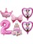 2-6 Adet Disney Minnie Mouse Doğum Günü Dekor Bebek Kız Iyilik Parti Dekor Diy Doğum Günü Numarası Balon Kombinasyonu Bebek Duş Hediyeler Kız Için (Yurt Dışından) 1