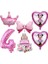 4-6 Adet Disney Minnie Mouse Doğum Günü Dekor Bebek Kız Iyilik Parti Dekor Diy Doğum Günü Numarası Balon Kombinasyonu Bebek Duş Hediyeler Kız Için (Yurt Dışından) 1