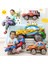 Kırmızı Uçak 3D Karikatür Araba Folyo Balon Buggy Yarış Kazma Araba Tren Hediye Bebek Duş Doğum Günü Partisi Süslemeleri Çocuk Oyuncakları Helyum Balonları (Yurt Dışından) 2