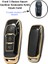 Ford Mondeo Smart Anahtar Kılıfı Siyah Gold 2014-2018 1