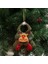 Ağaç Elk Noel Bebekler Noel Baba Kardan Adam Elk Oyuncaklar Noel Figürleri Kırmızı Noel Ağacı Süs Noel Süslemeleri Ev Için Navidad 2021 (Yurt Dışından) 1