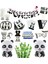 Kağıt SAMAN-25PCS Panda Doğum Günü Folyo Balonlar Doğum Günü Partisi Dekorasyon Çocuklar Kağıt Kutu Çanta Bardak Hayvan Şişme Balon Bebek Duş Dekor (Yurt Dışından) 2