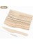 30PCS-BIÇAK-14CM Tek Kullanımlık Tahta Kaşık Çatal Bıçak Çatal Seti Rustik Düğün Doğum Günü Partisi Sofra Dekorasyon Malzemeleri Tatlı Kek Kaşık (Yurt Dışından) 1