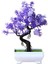 Günbatımı Kırmızı Simülasyon Bitki Yapay Saksı Ağacı Bonsai Dekoratif Sahte Yeşil Bitkiler Süsler Ev Otel Bahçe Dekor Düğün Dekorasyon (Yurt Dışından) 5