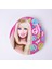 Fork-6pcs Pembe Prenses Kız Doğum Günü Partisi Kağıt Tabaklar Masa Örtüsü Banner Bebek Duş Barbi Süslemeleri Malzemeleri Çocuk Oyuncakları Bebek (Yurt Dışından) 4