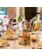 Yeşil Boynuzlar 10 Adet Yeni Noel Süslemeleri Şarap Cam Şapkalar Kart Şampanya Kırmızı Şarap Noel Şapka Kart Dekorasyon Parti Tatil Süslemeleri (Yurt Dışından) 3