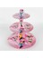 Çatal 8 Adet Pembe Disney Minnie Mouse Tema Kız Doğum Günü Partisi Malzemeleri Fincan Plaka Çocuk Doğum Günü Partisi Dekorasyon Tek Kullanımlık Sofra Seti (Yurt Dışından) 4