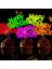 E 30 Parça Glow Parti Neon Malzemeleri Uv Işıkta Glow Mutlu Doğum Günü Pastası Cupcake Toppers Siyah Işık Doğum Günü Partisi Dekorasyon (Yurt Dışından) 2