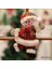 20-Kardan Adam Yeni Yıl 2023 Noel Noel Bebek Melek Noel Baba Kolye Süsler Ev Çocuklar Için Noel Ağacı Süslemeleri Doğum Hediye Zanaat (Yurt Dışından) 1