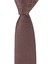 Dar Kesim Kahverengi Desenli Slim 6 Cm. Hand Made Kravat 1
